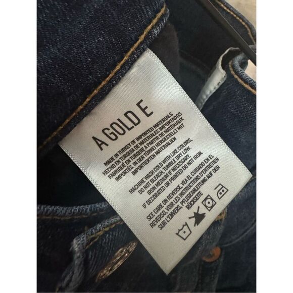 AGOLDE Dark Denim Skinny‎ Jeans Size 23 - Picture 4 of 5